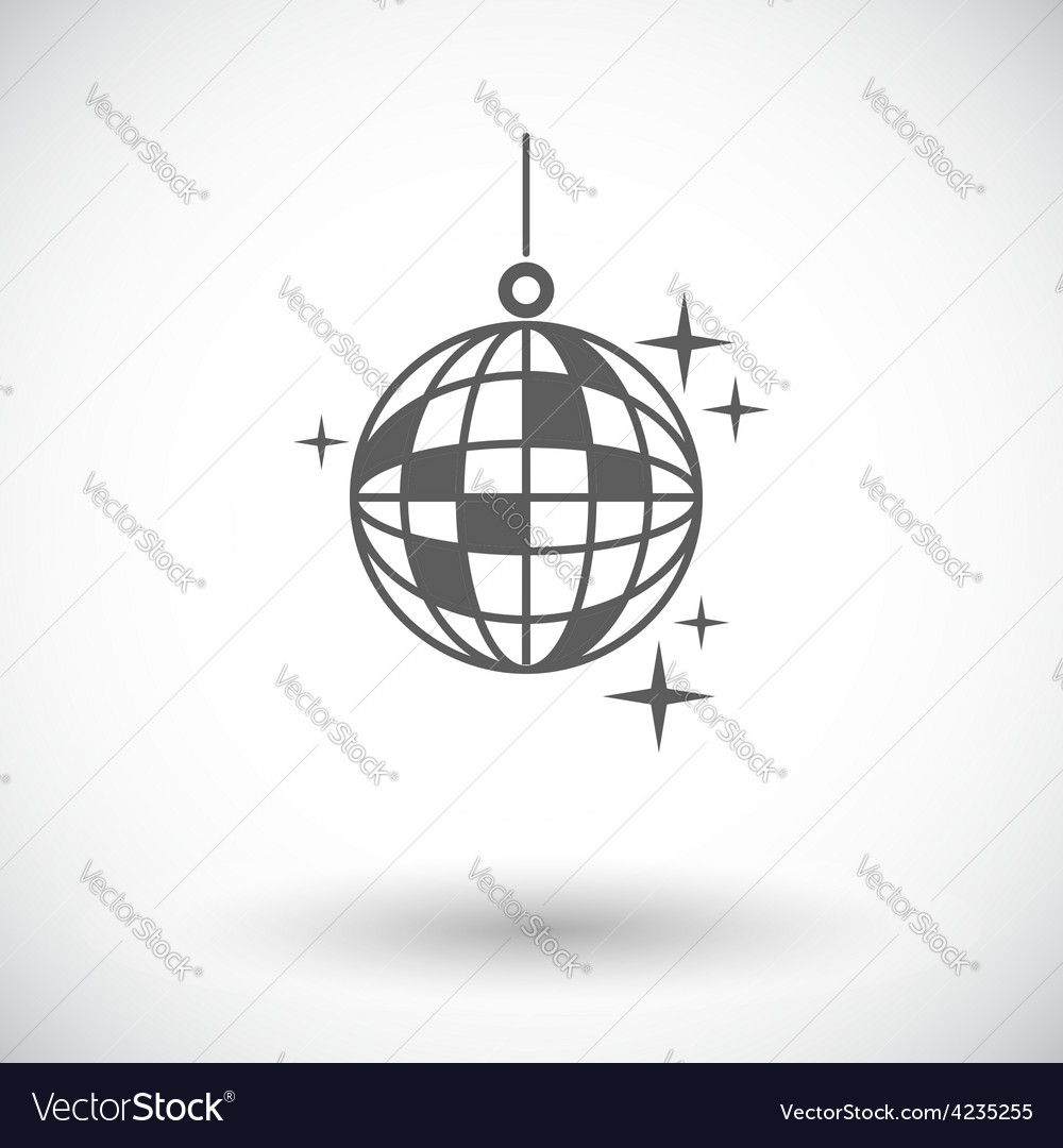 Shiny Disco Ball Icon