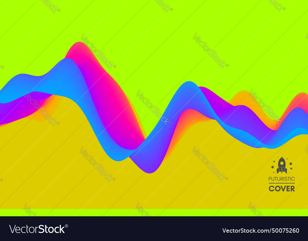 Colorful abstract background dynamic effect vector image Colorful abstract background dynamic effect