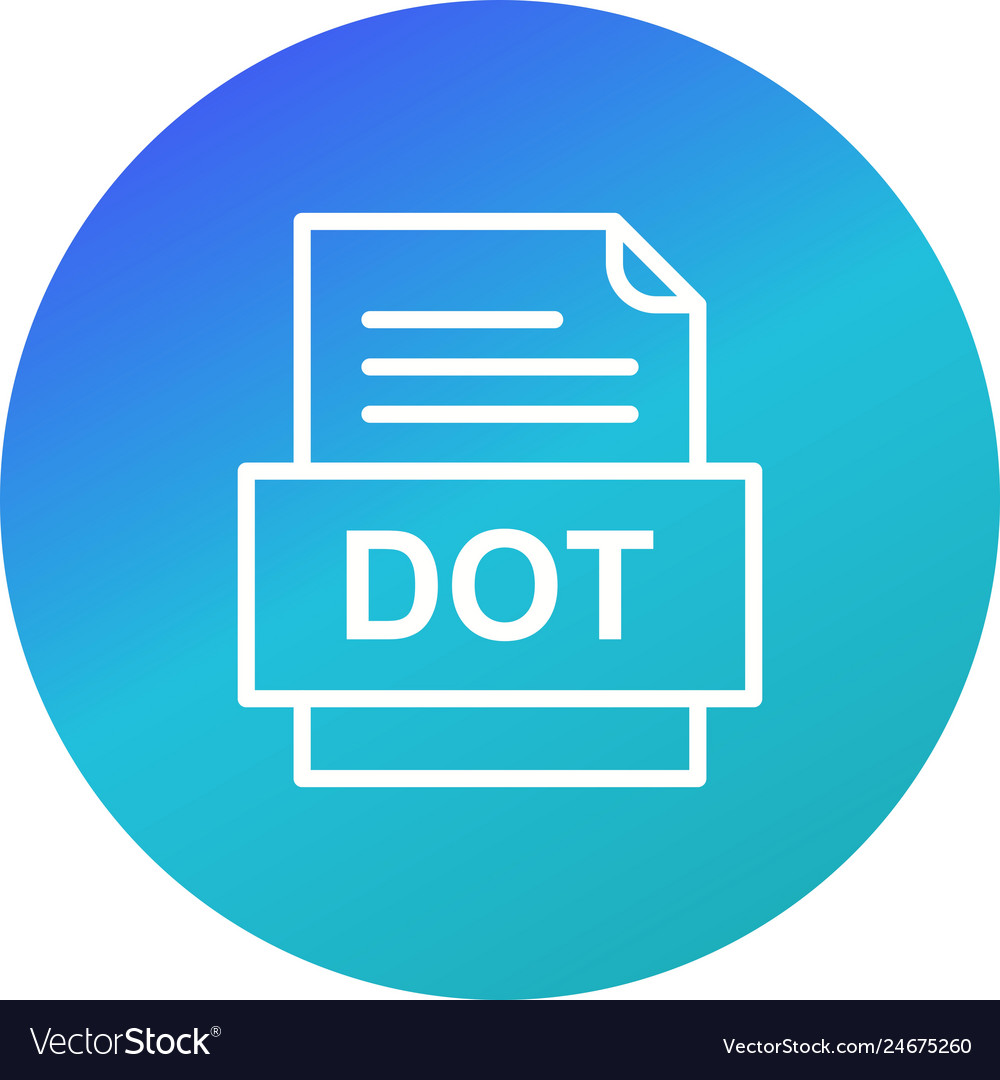 Dot file document icon