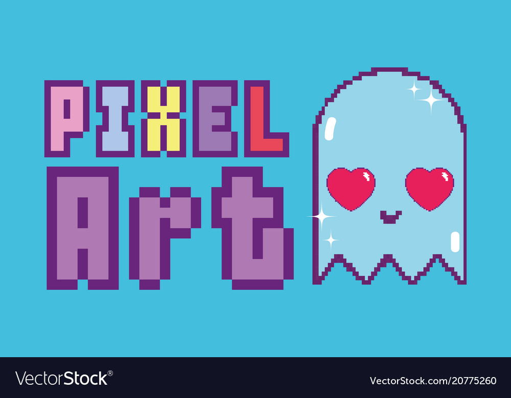 Pixel art concept Royalty Free Vector Image - VectorStock