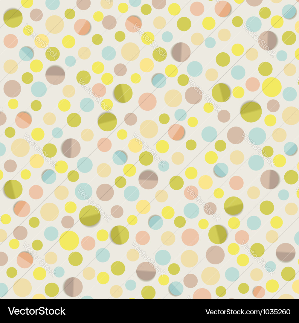 Retro circle pattern background Royalty Free Vector Image