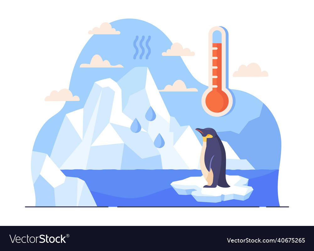 Global warning concept vector image Global warning concept