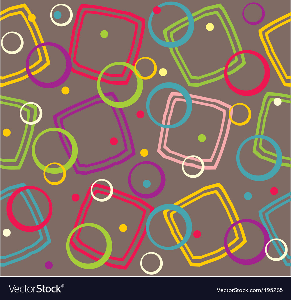 Retro Geometric Pattern