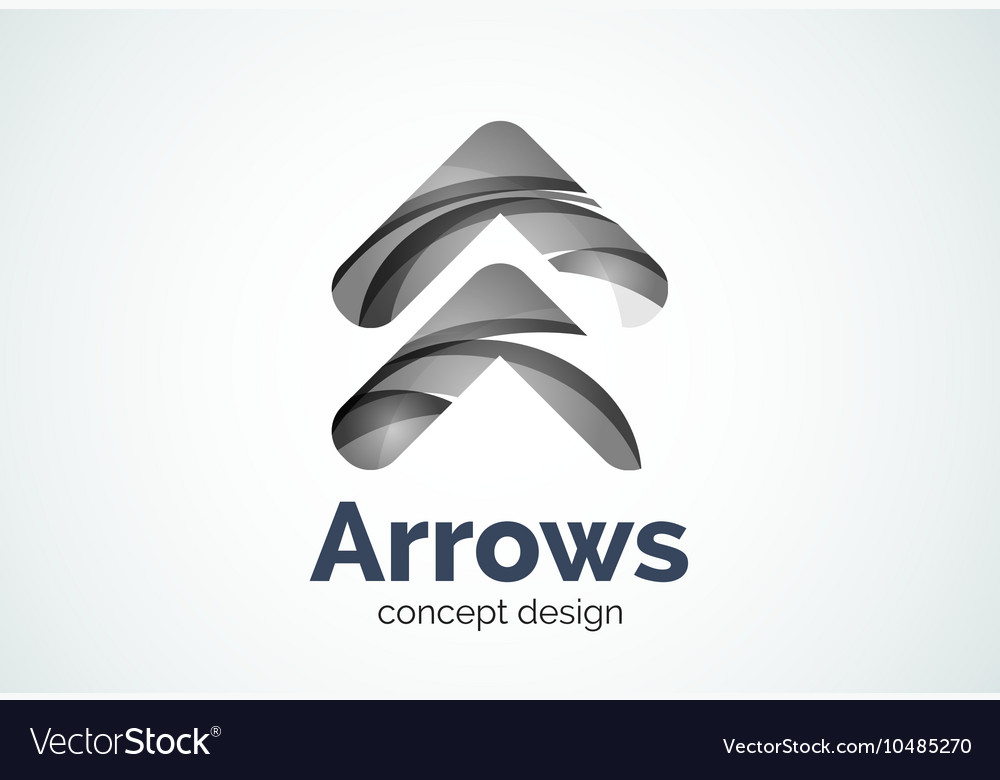 Cursor logo template mouse pointer and arrow