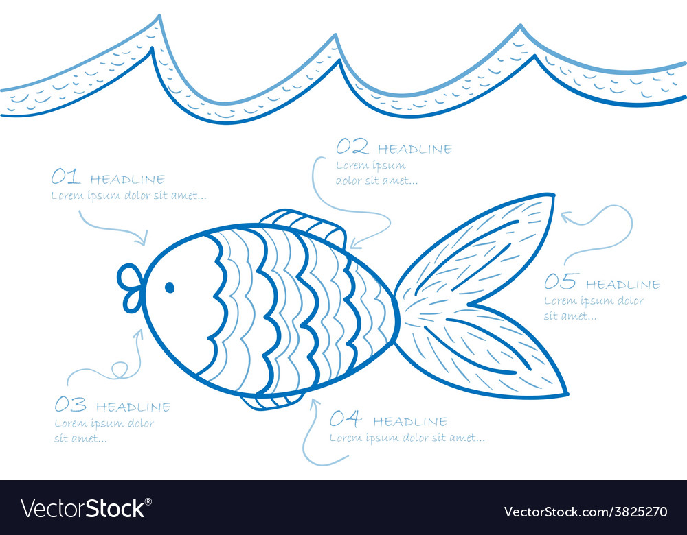 Fish drawing