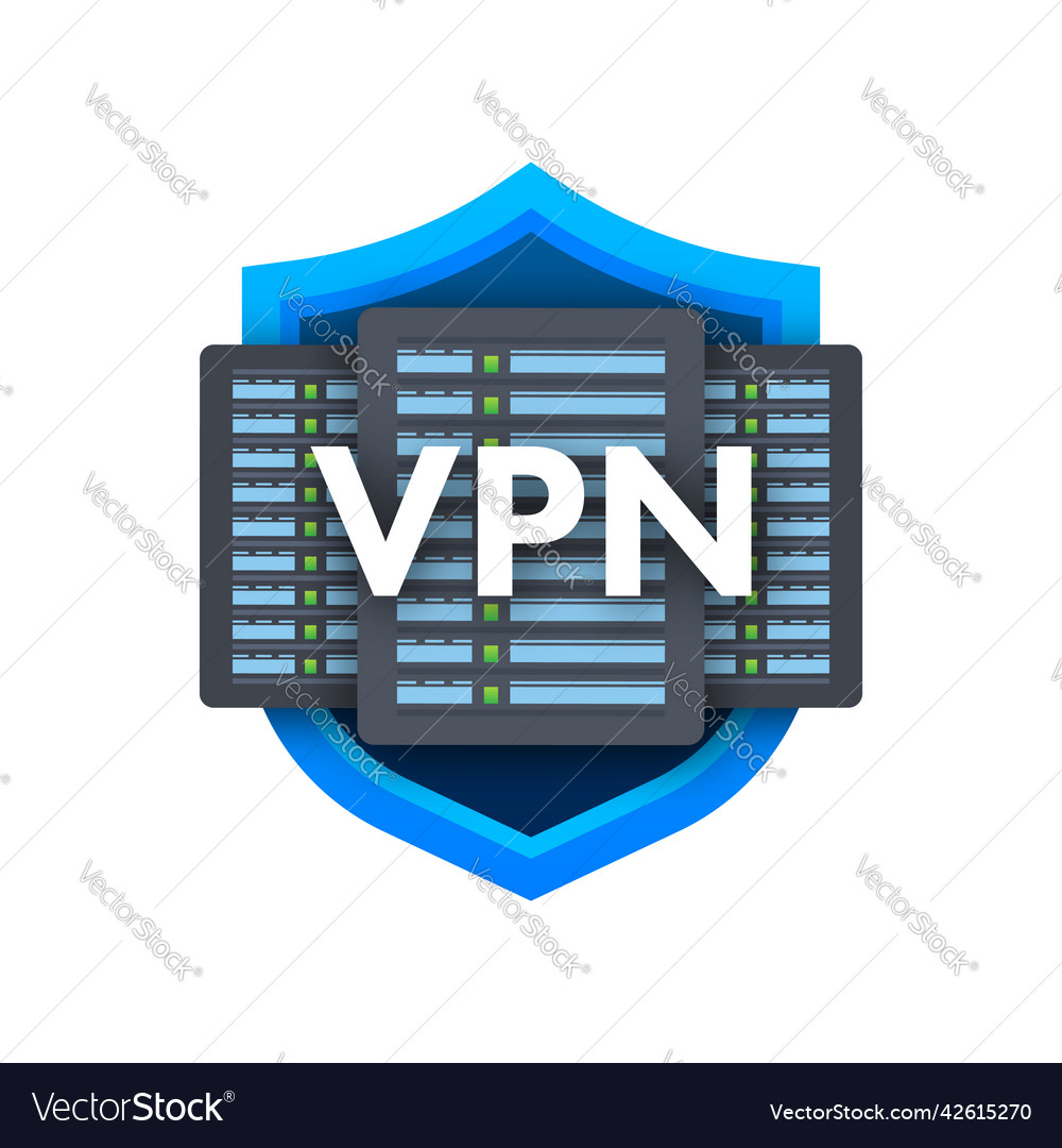 Secure vpn connection concept virtual private