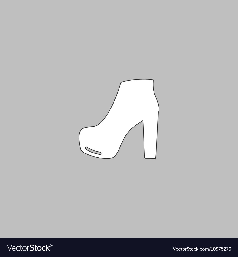 Shoe computer symbol