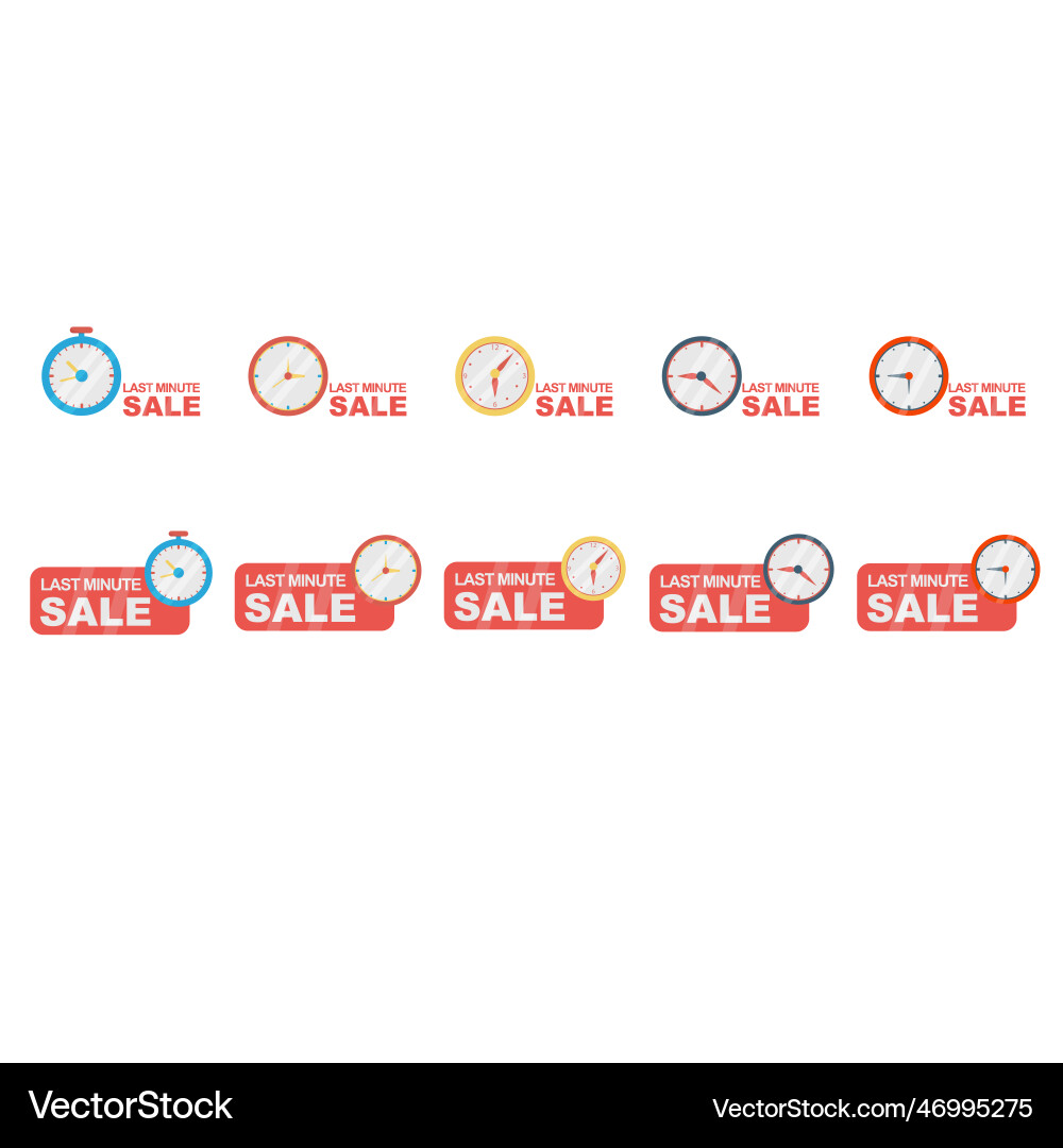 Clock Royalty Free Vector Image - VectorStock