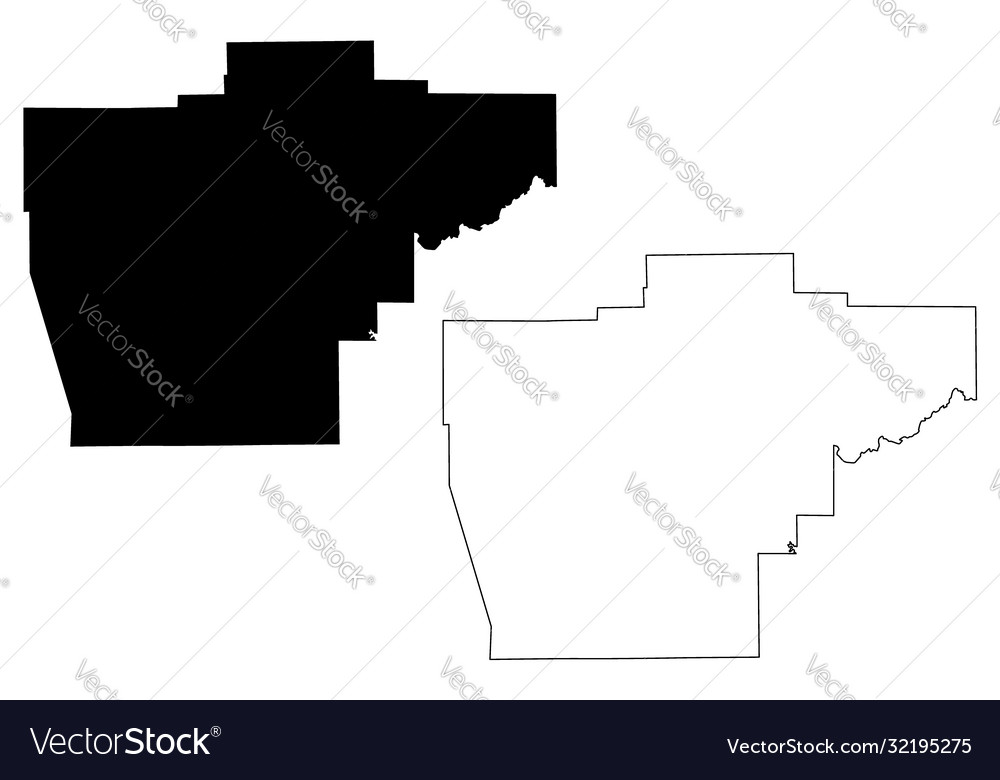 Sangamon county illinois us county united states Vector Image