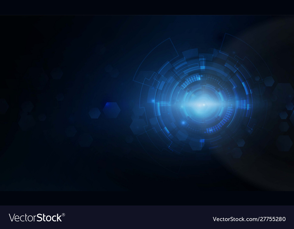 Abstract light out technology background hitech vector image Abstract light out technology background hitech