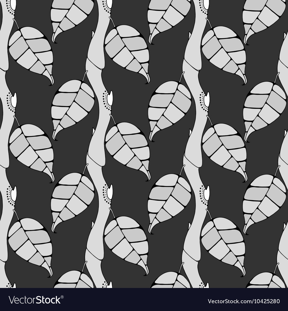 Leafy patterned background