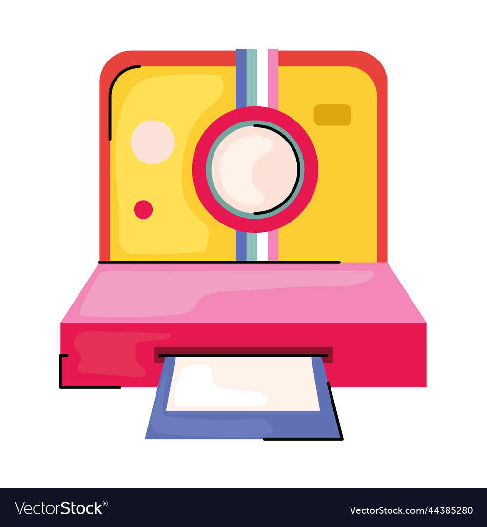 Retro camera icon