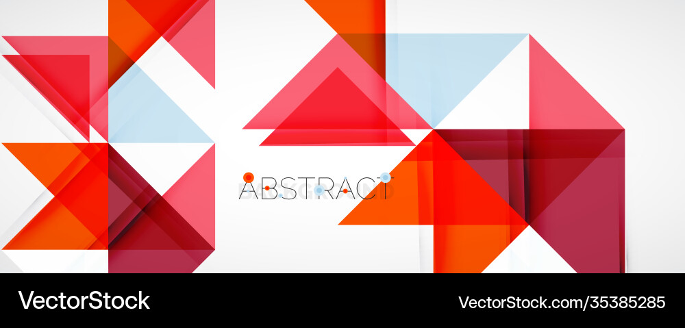 Geometric abstract background techno color Vector Image