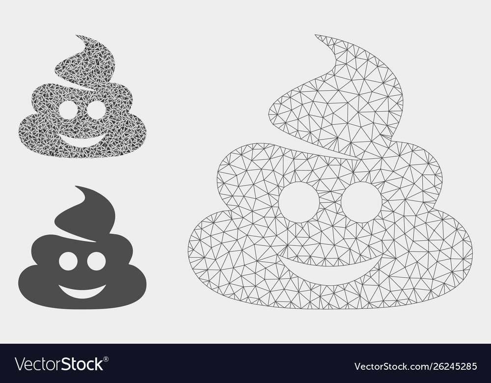 Happy shit mesh network model and triangle