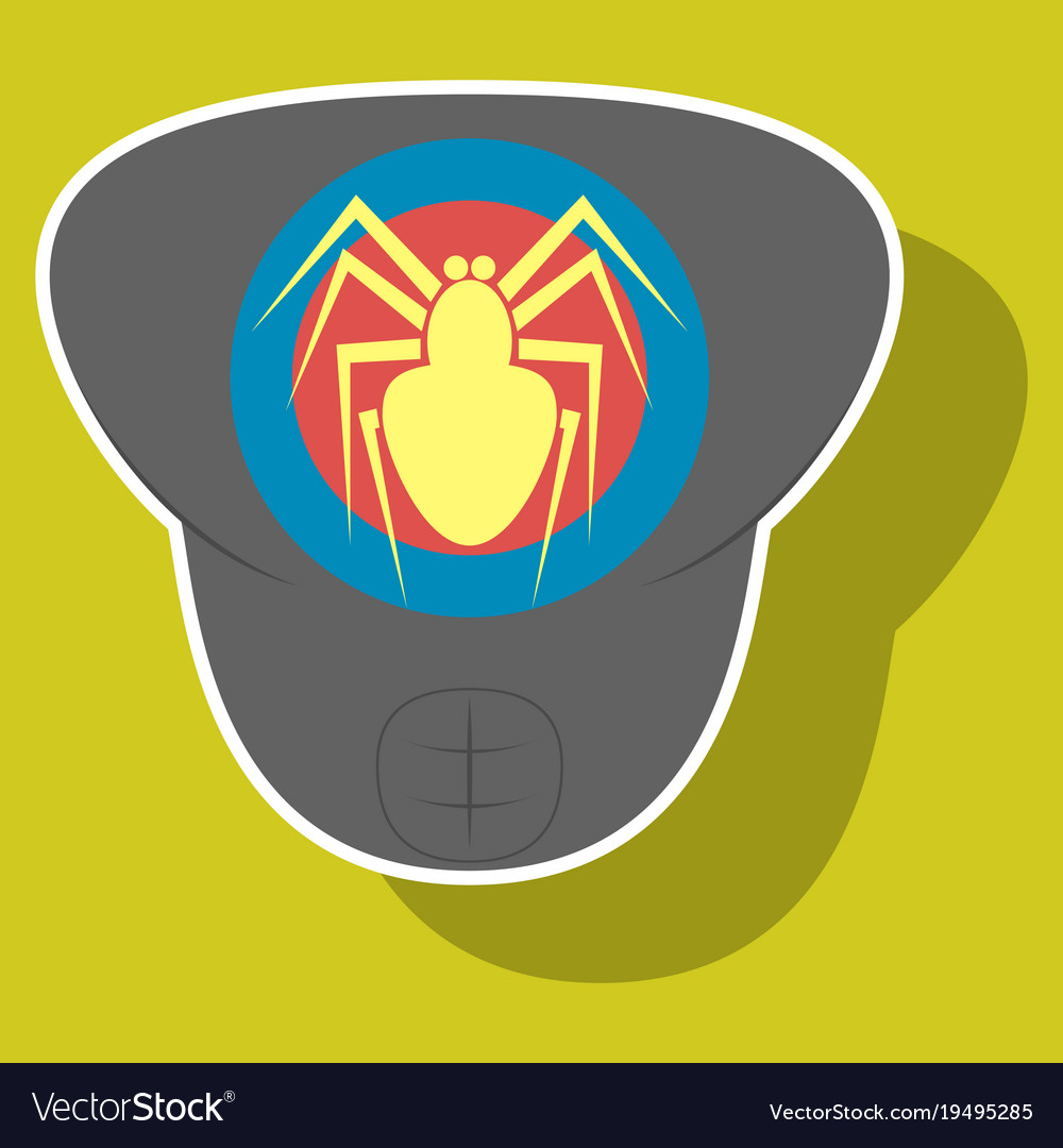 superhero color sticker badges emblems logos vector image