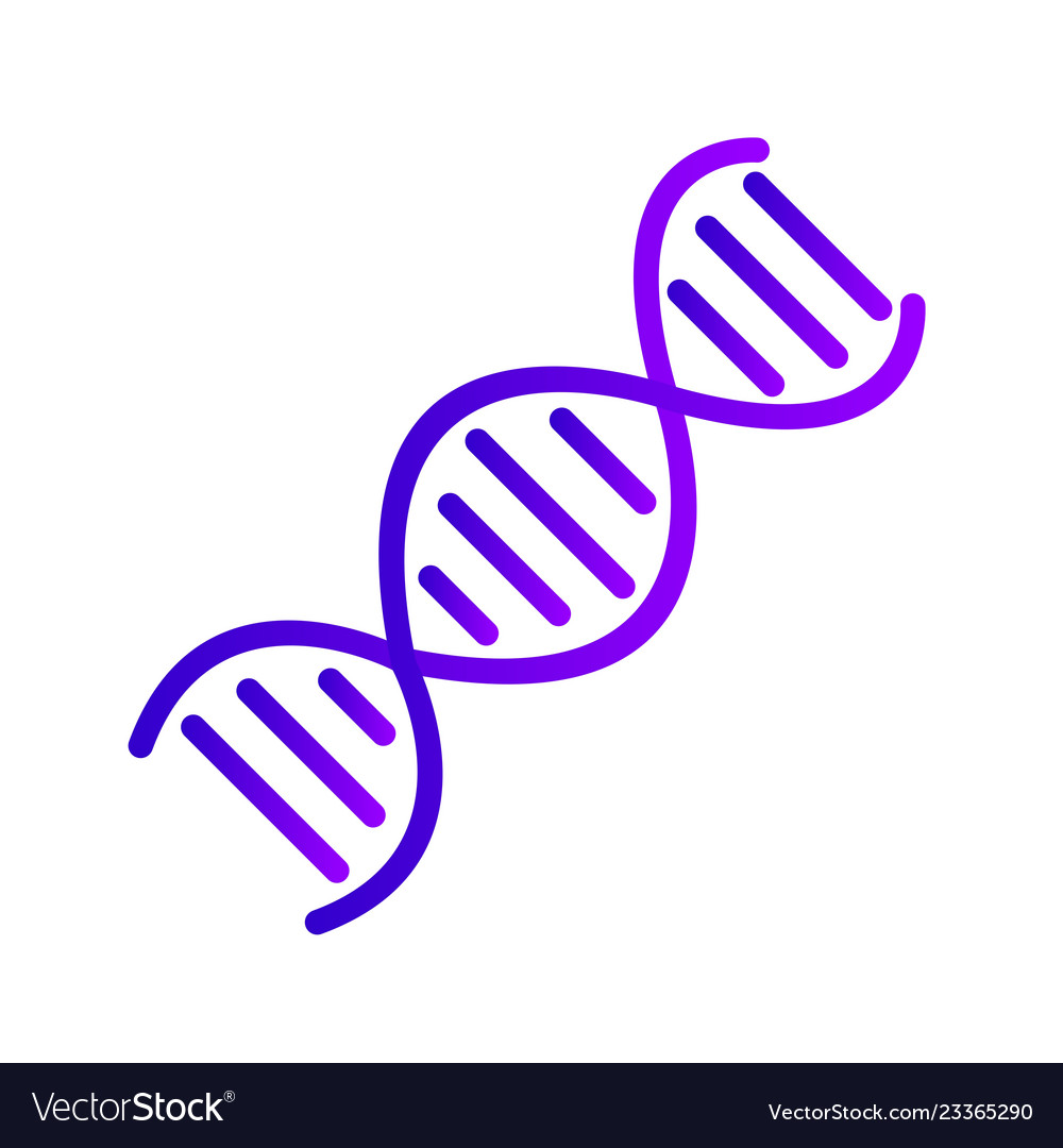 Dna icon Royalty Free Vector Image - VectorStock