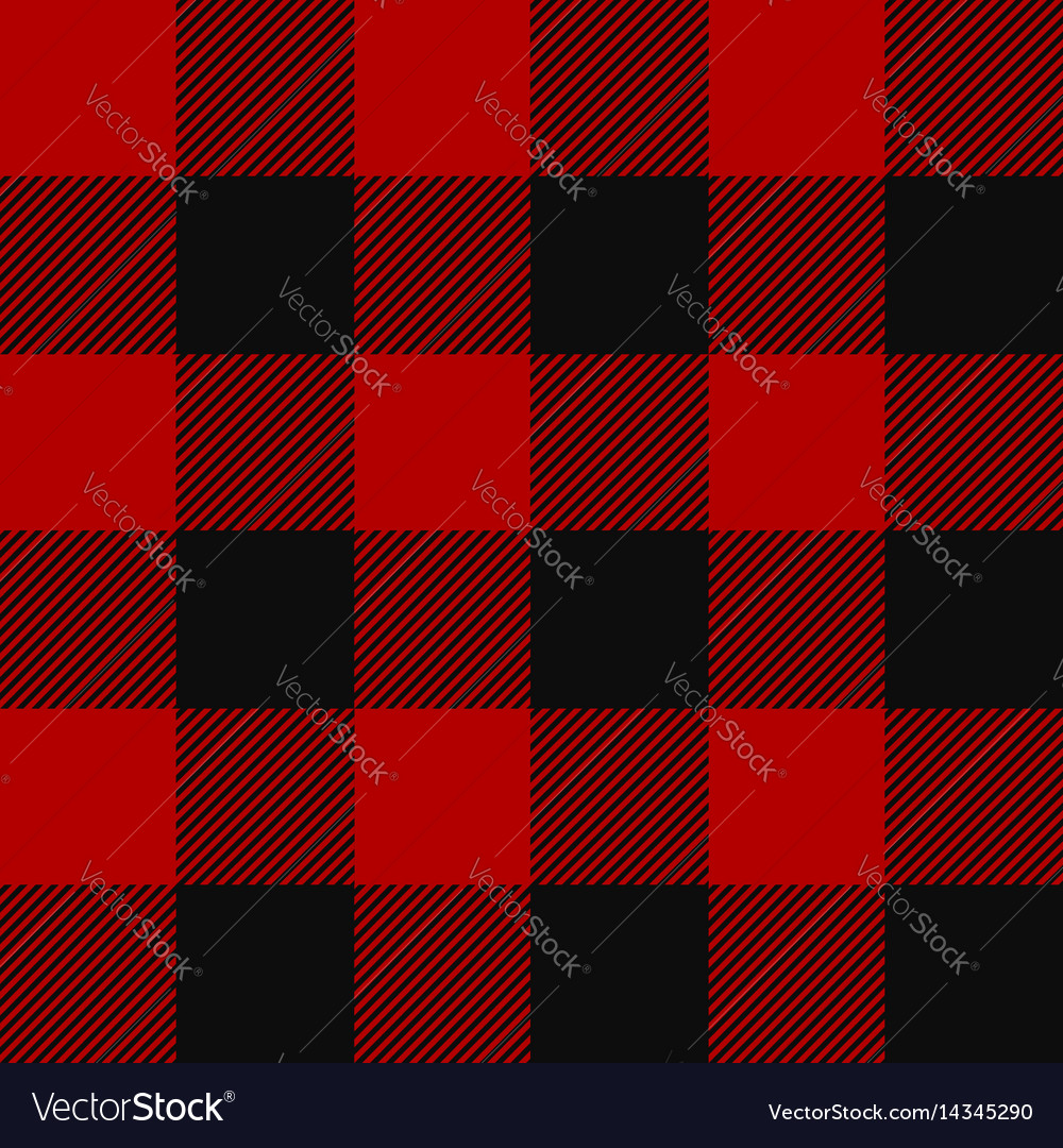 Lumberjack plaid pattern