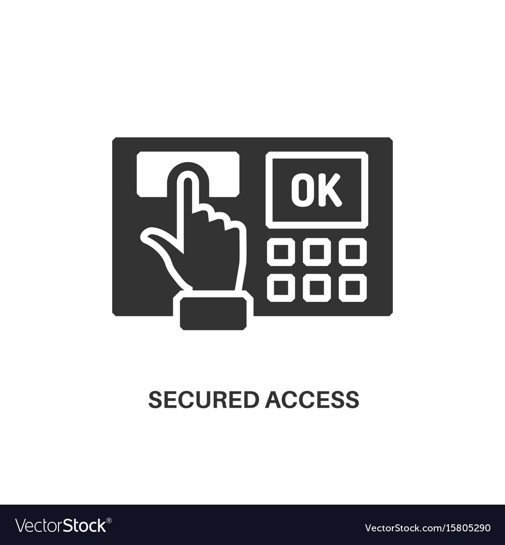 Secure Access Icon