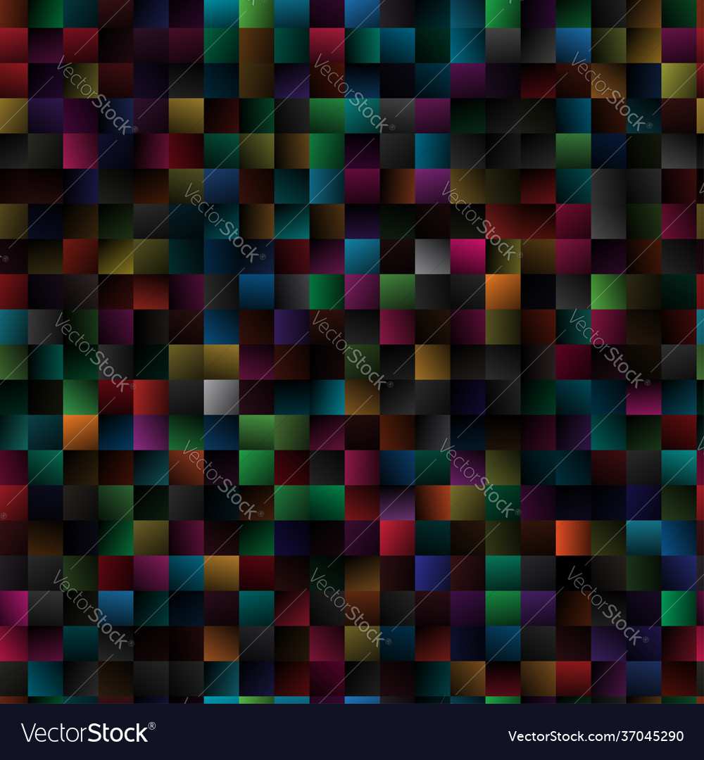 Squares blocks repeatable pattern background vector image Squares blocks repeatable pattern background