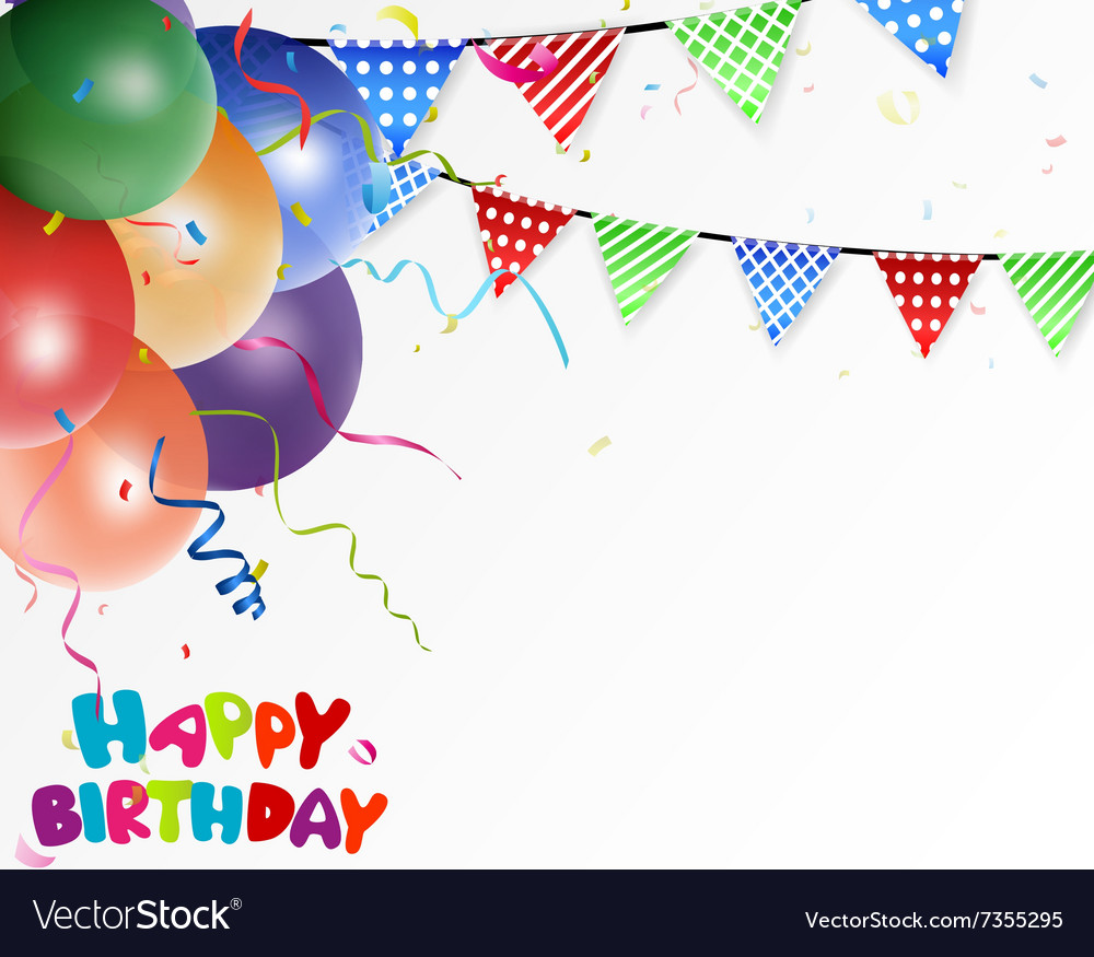 Download Birthday Celebration Background Royalty Free Vector Image