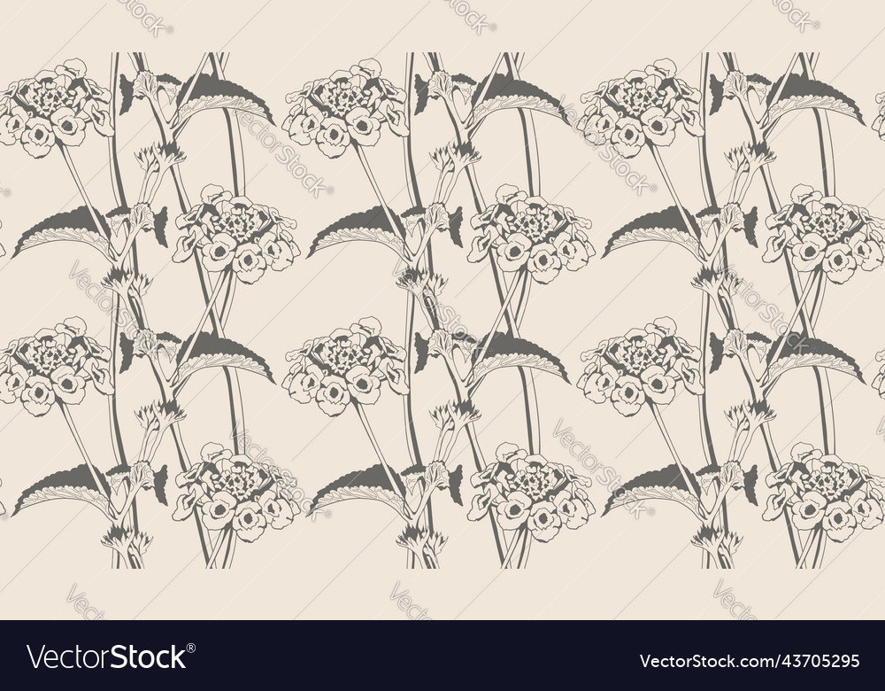 Flower pattern seamless background floral design