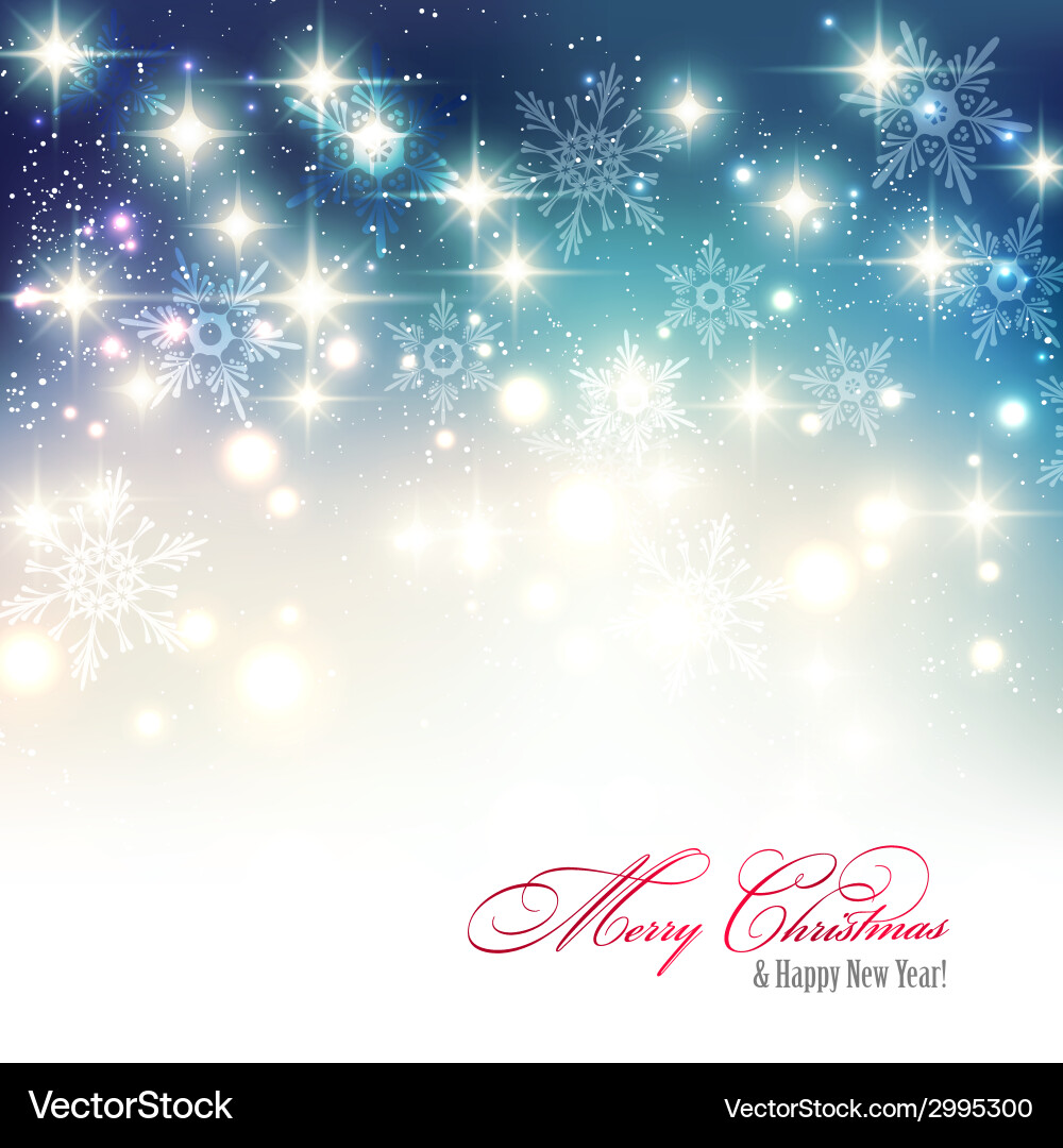 Abstract christmas light background Royalty Free Vector
