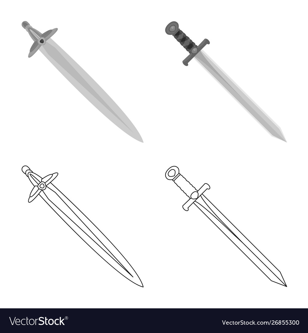 Isolated object game and armor symbol