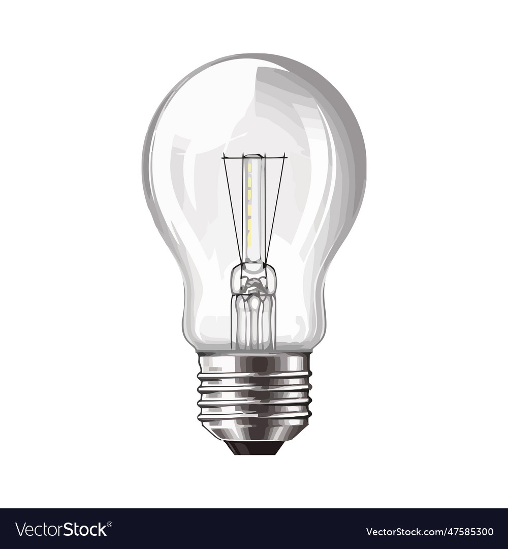 Light bulb Royalty Free Vector Image - VectorStock