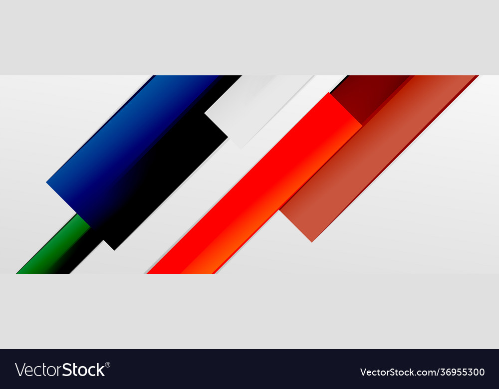 Multicolored lines background design template