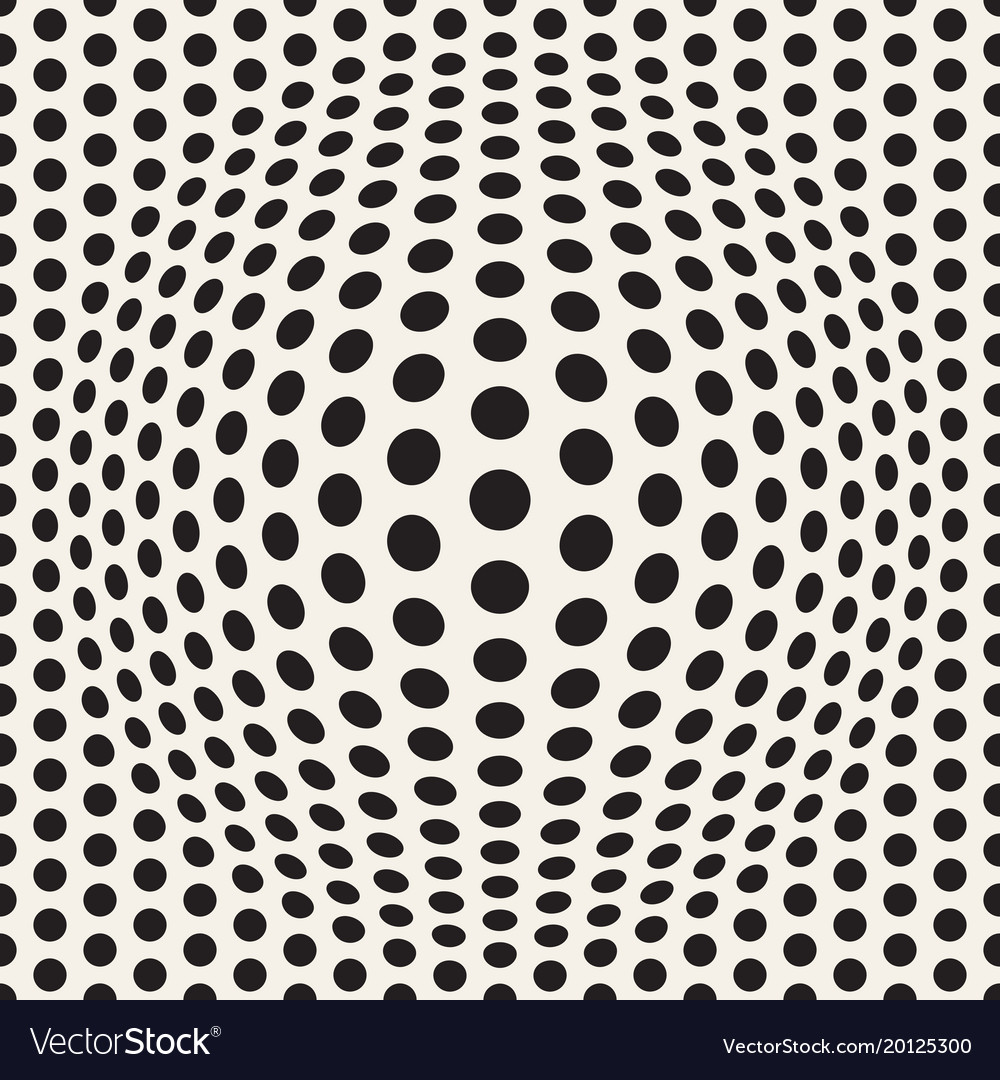 Retro Halftone Bloat Pattern