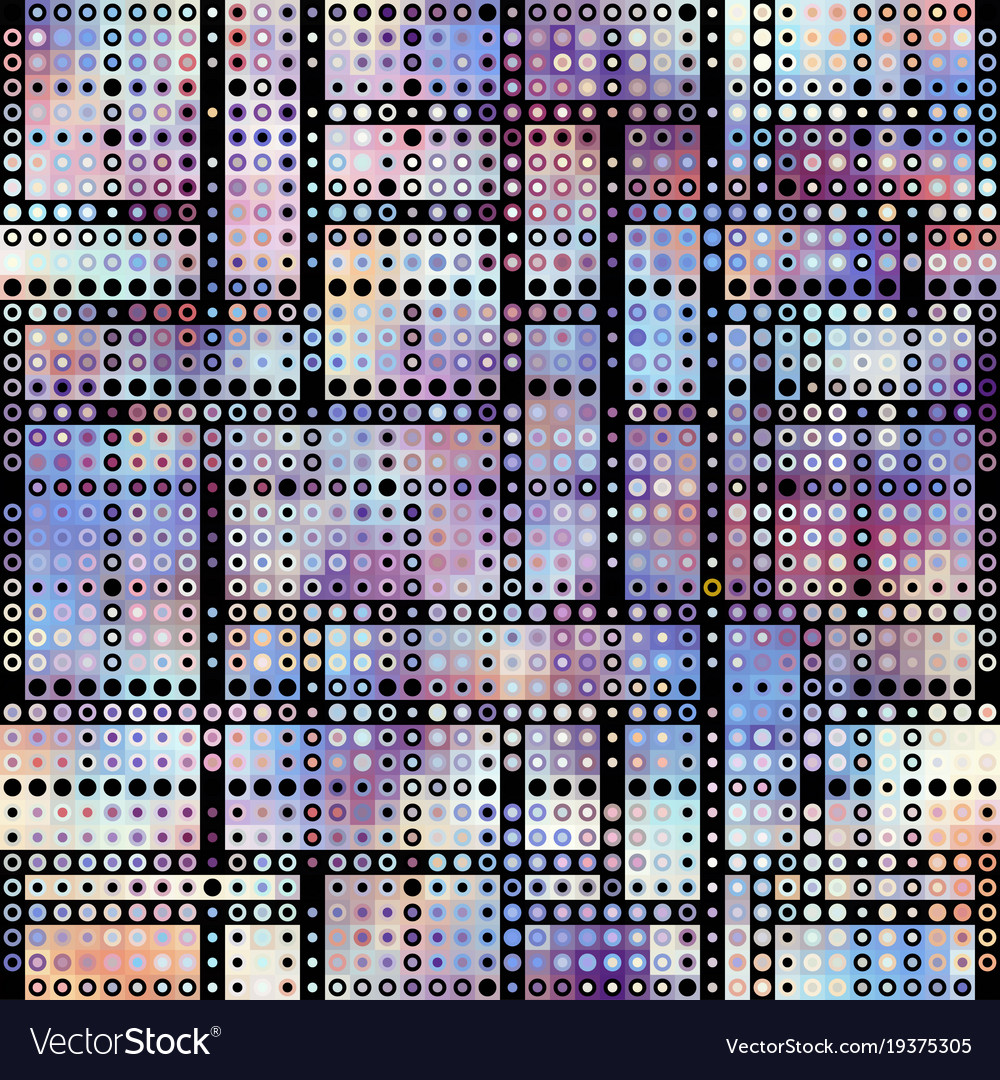 Geometric abstract pattern