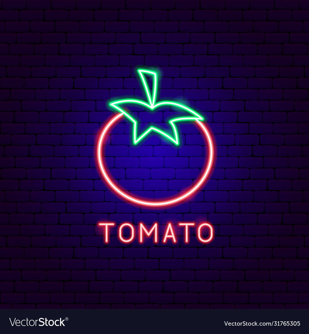 Tomato Neonlabel