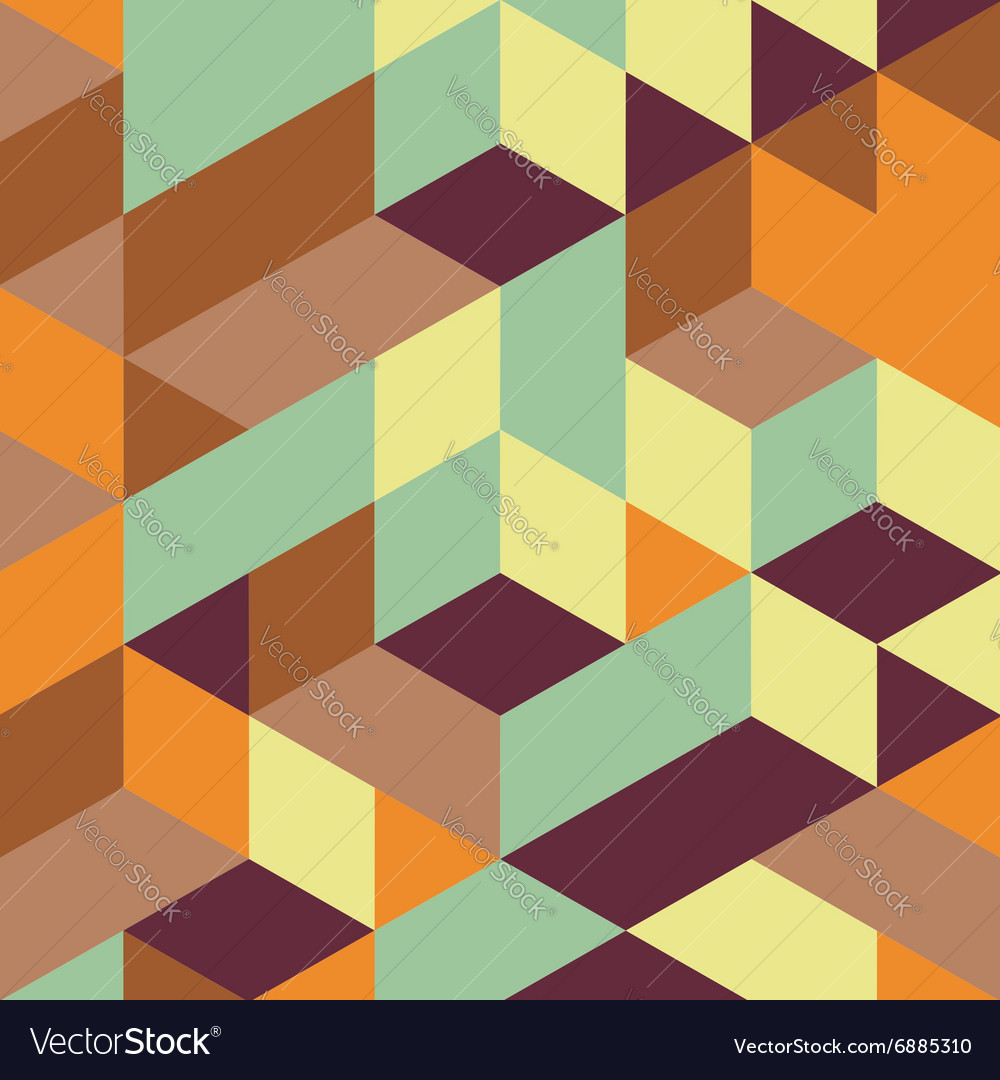 Abstract 3d geometrical background