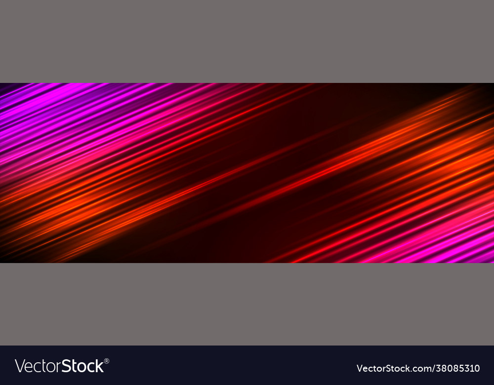 Abstract shinny random various colorful lines