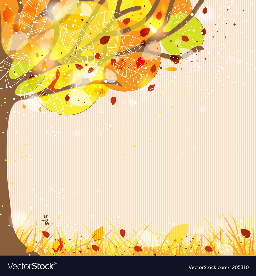Fall autumn background vector vector art  graphics