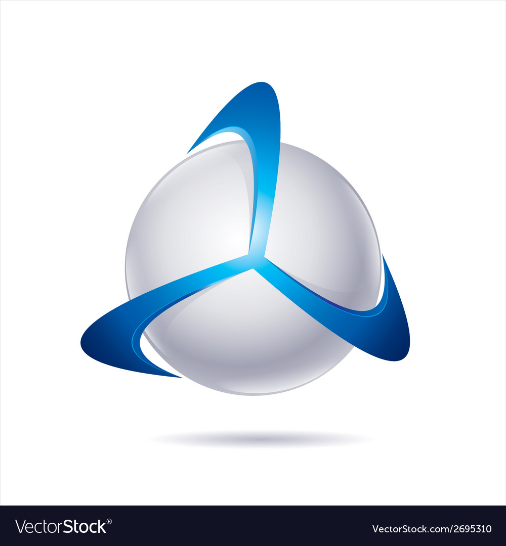 Dynamic Tech Sphere Icon