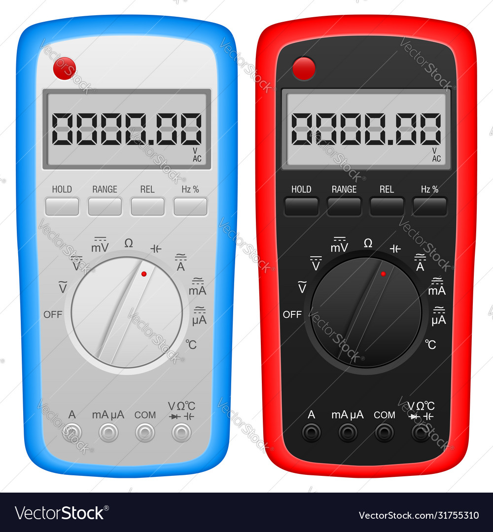 Multimeter Royalty Free Vector Image VectorStock