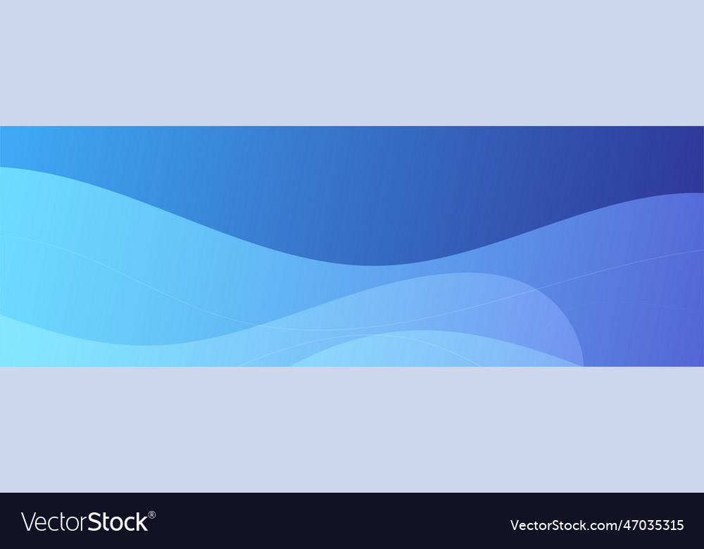 Abstract blue background and curve shape
