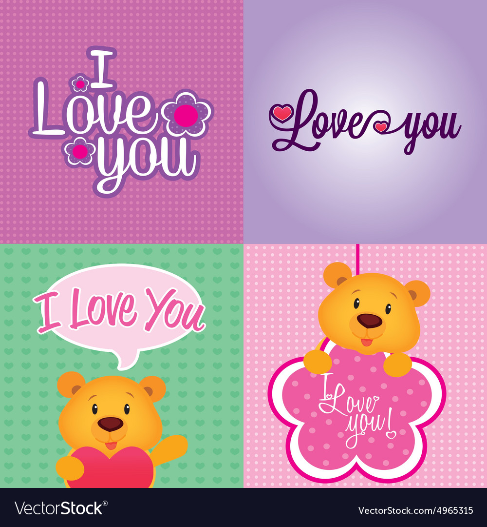 Abstract love background with some special objects