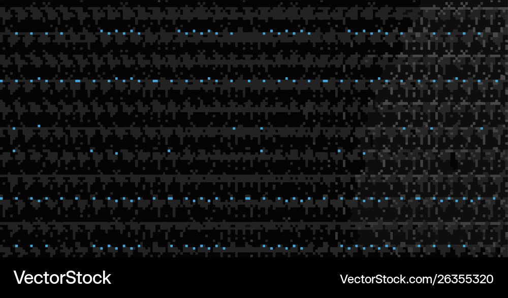 Abstract pixel art background 8bit pattern image Vector Image