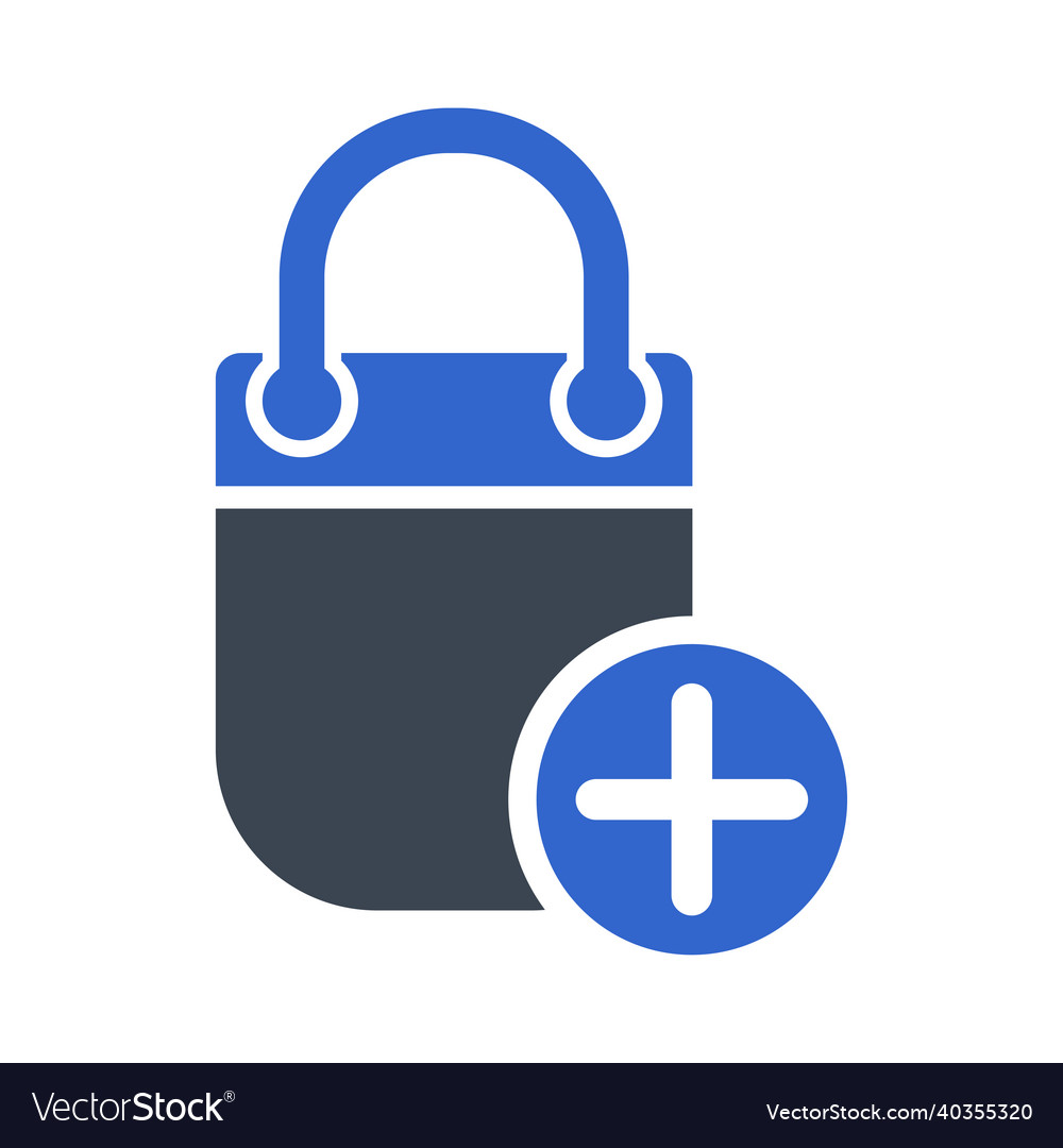 Add to bag icon