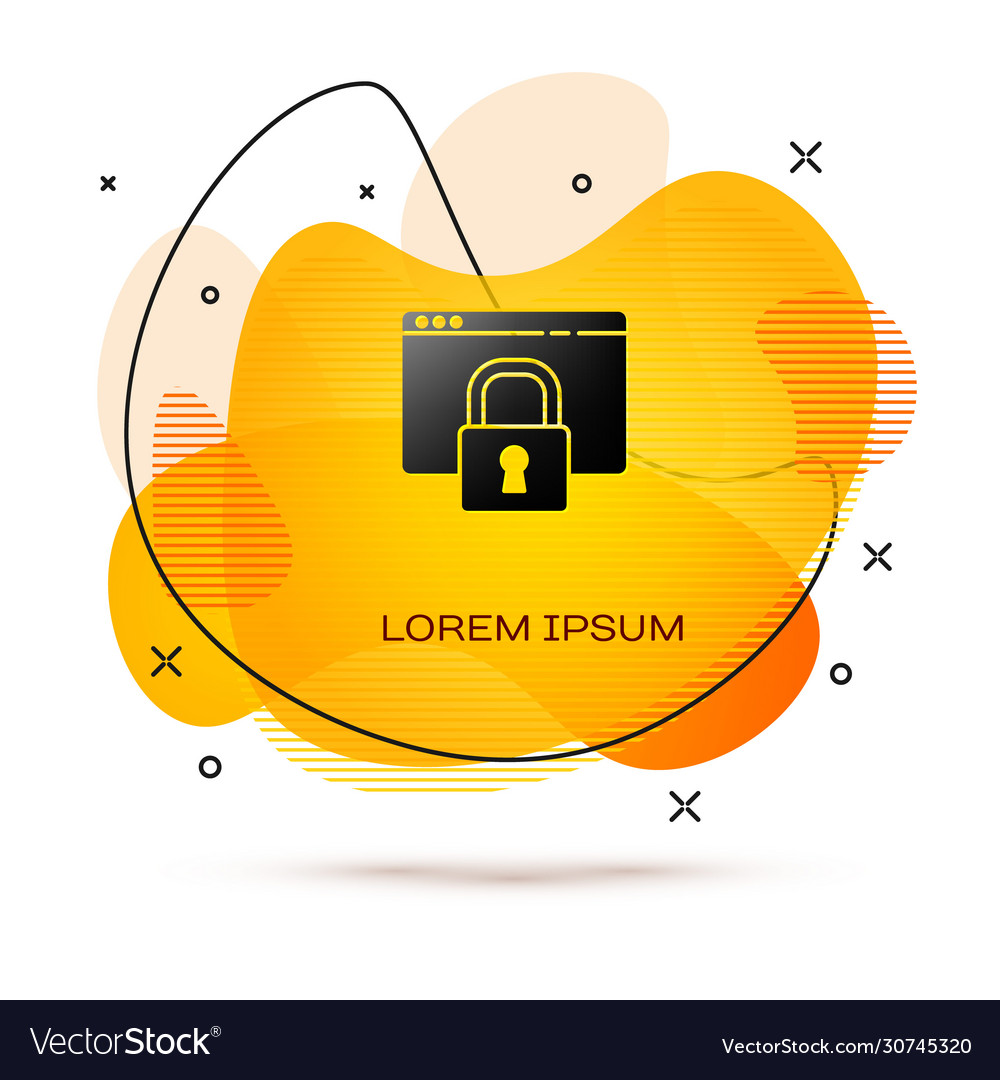 Black secure your site with https ssl icon vector image Black secure your site with https ssl icon