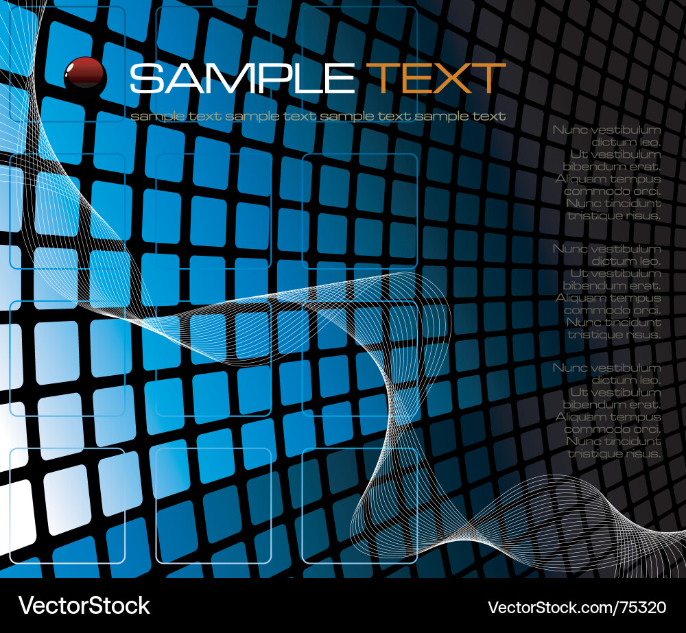Blue background Royalty Free Vector Image - VectorStock