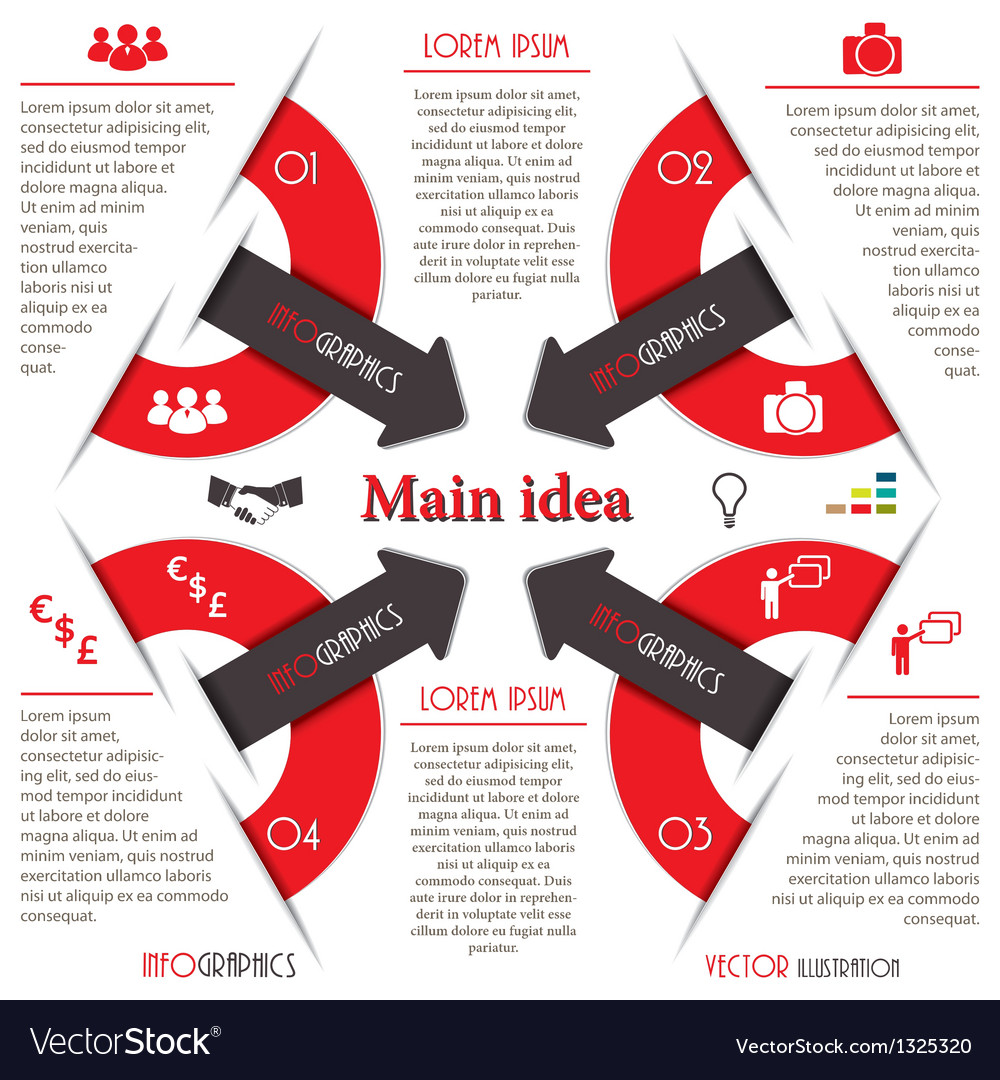 Business communication infographics