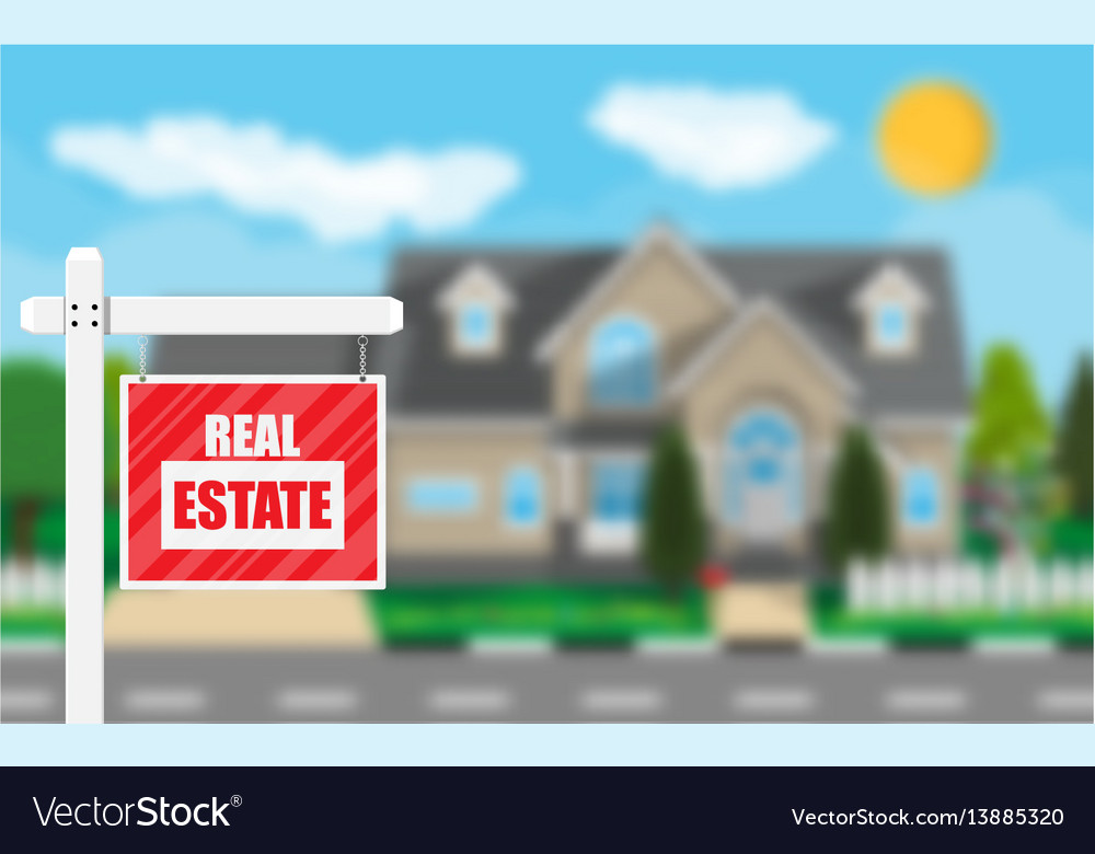 Private suburban house real estate