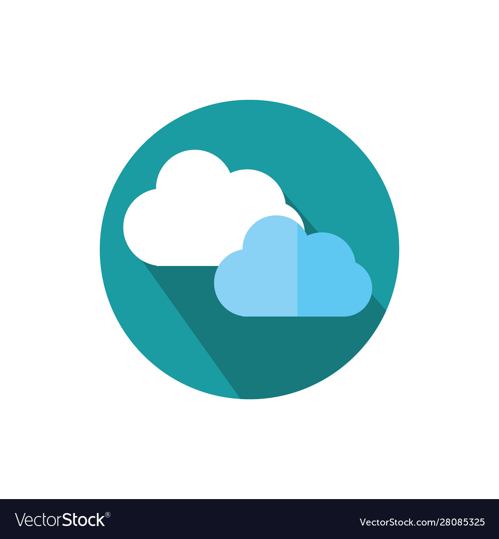 Cloud computing data business strategy icon block