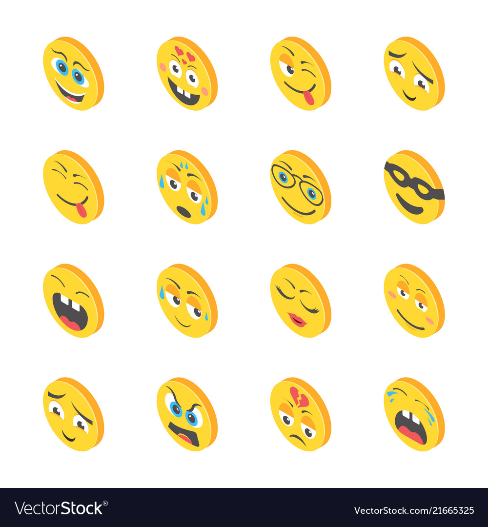 Feelings emojis icons