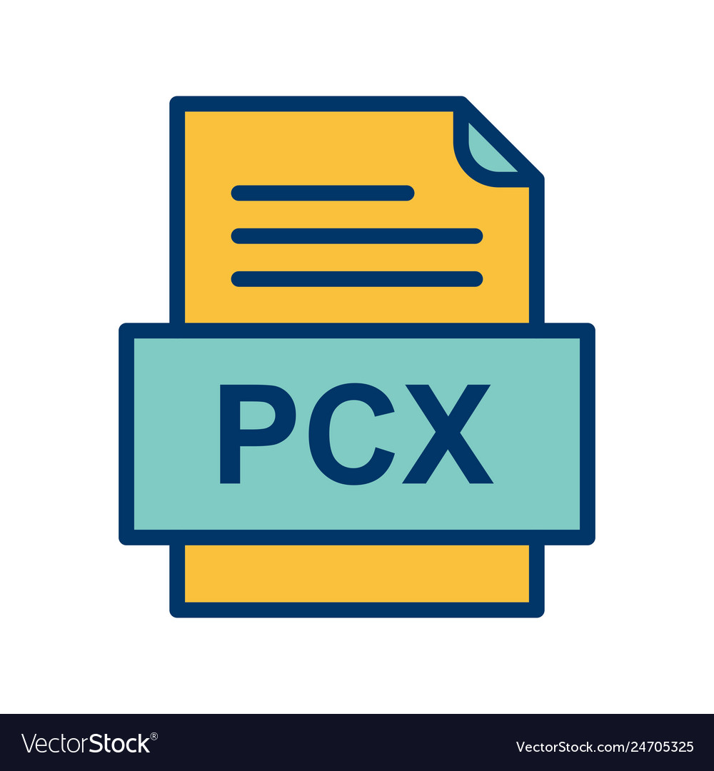 Pcx file document icon
