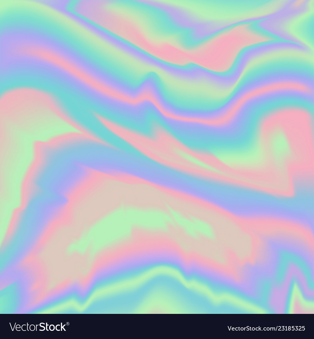 Vibrant gradient holographic texture Royalty Free Vector