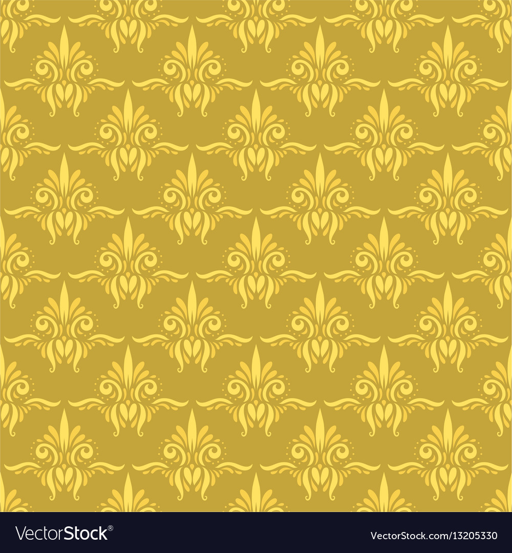 Damask Vintage nahtlose Muster Hintergrund